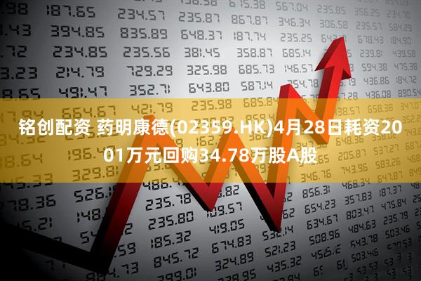 铭创配资 药明康德(02359.HK)4月28日耗资2001万元回购34.78万股A股