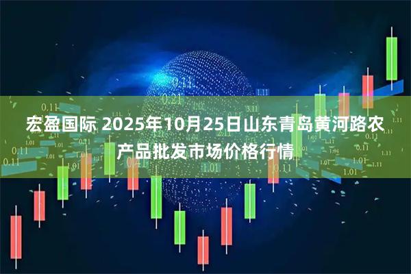 宏盈国际 2025年10月25日山东青岛黄河路农产品批发市场价格行情